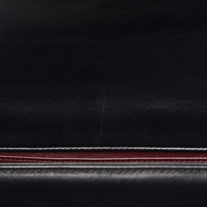 Chanel Calfskin Embossed Medium Paris Salzburg Boy Flap Black 12 of 16