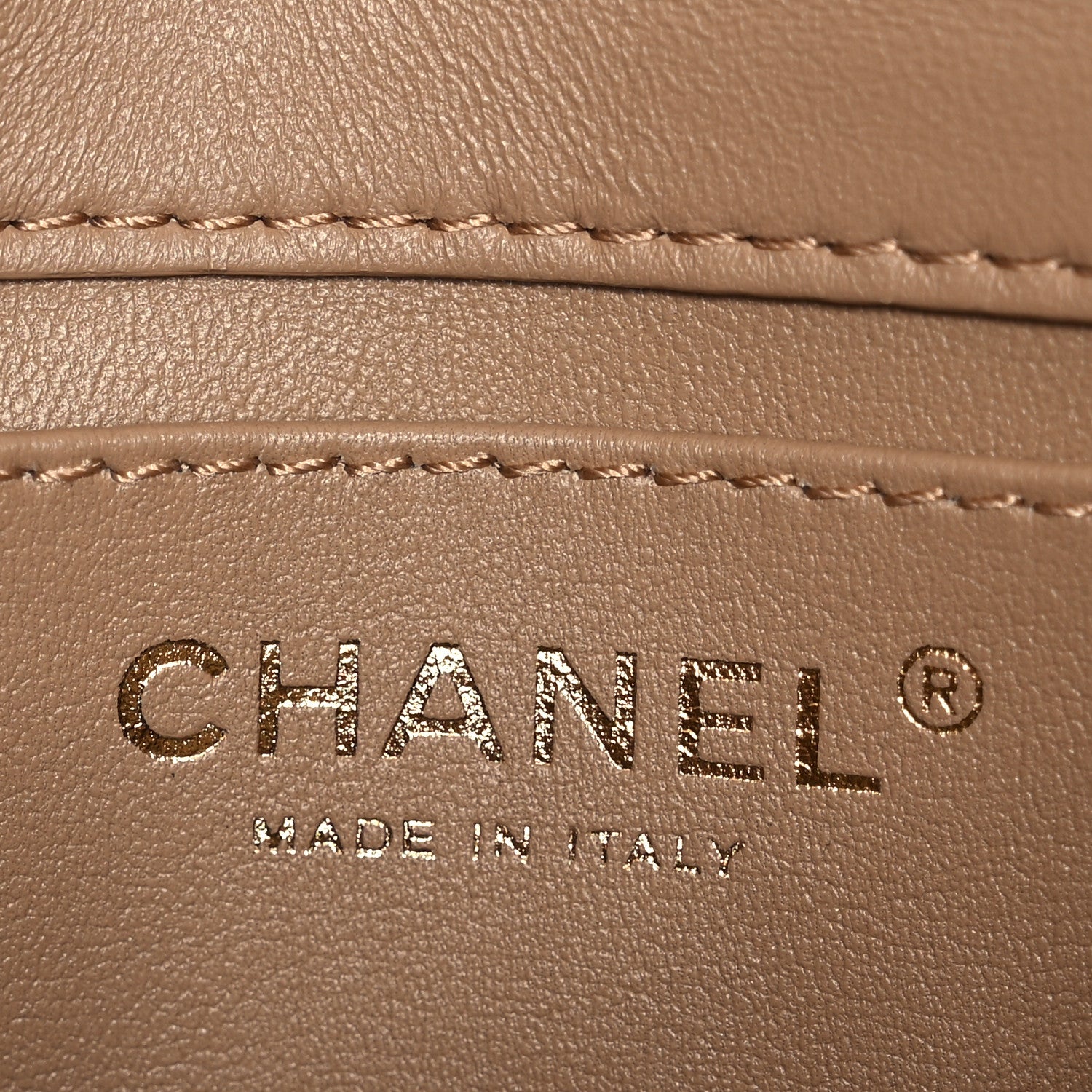 Chanel Lambskin Quilted Mini Heart Charms Flap Beige 6 of 12