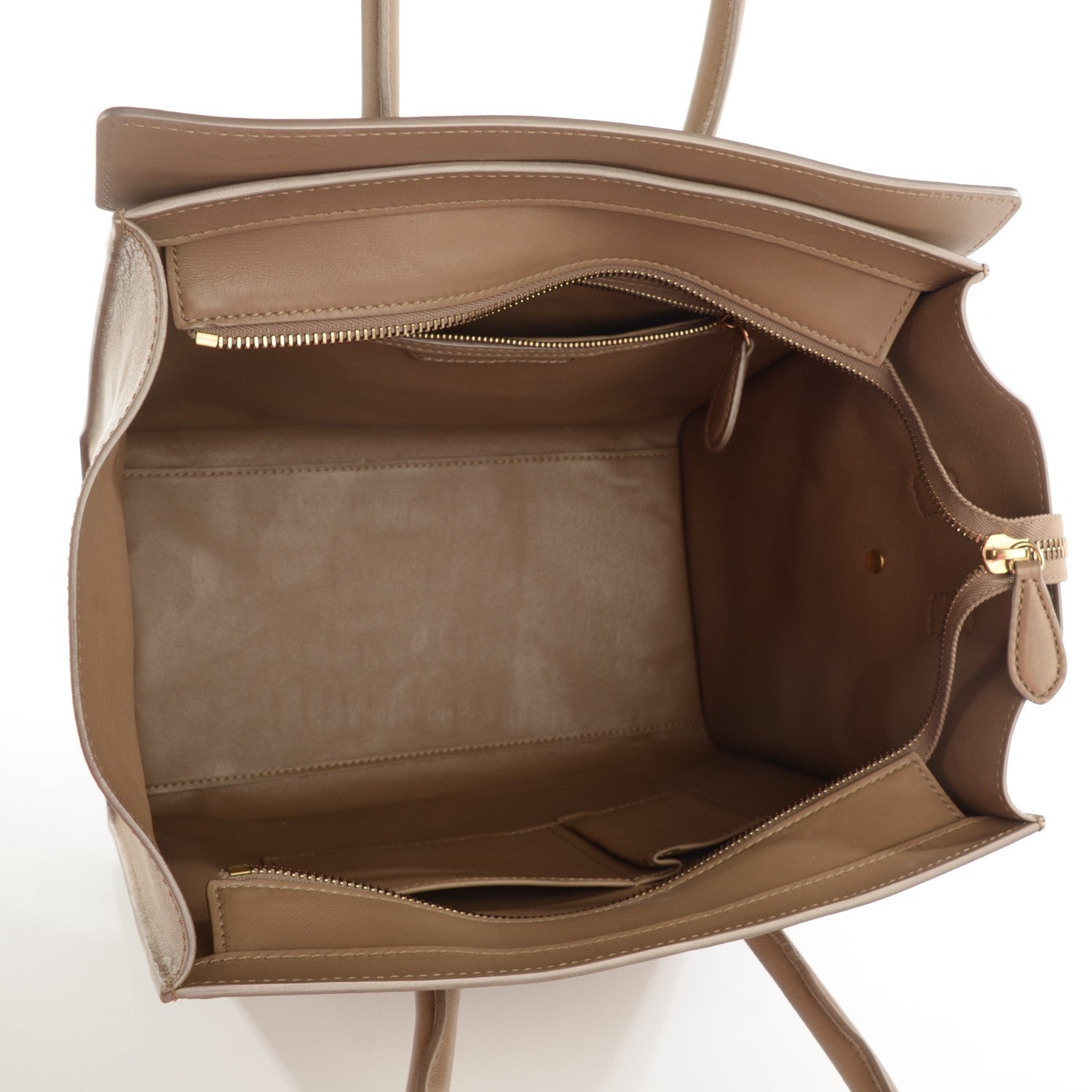 Celine Smooth Calfskin Mini Luggage Camel 5 of 8