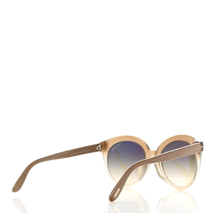 Tom Ford Monica Round Sunglasses TF429 Gold 4 of 8
