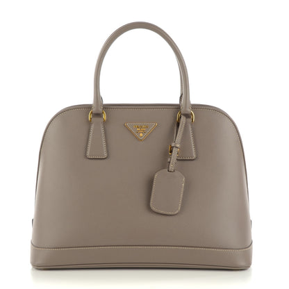 Prada Saffiano Lux Medium Open Promenade Tote Argilla 1 of 8