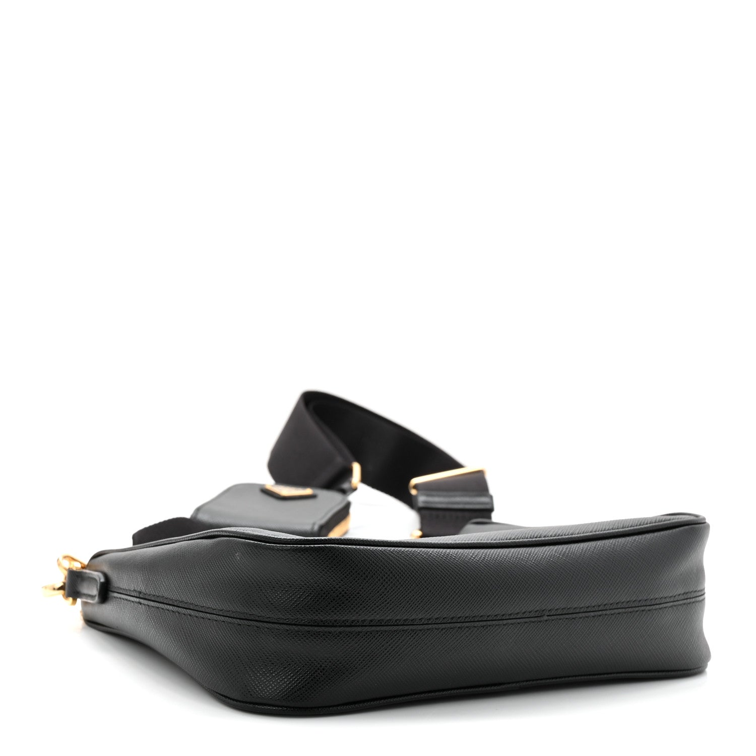 Prada Saffiano Lux Re-Edition 2005 Shoulder Bag Black 4 of 11