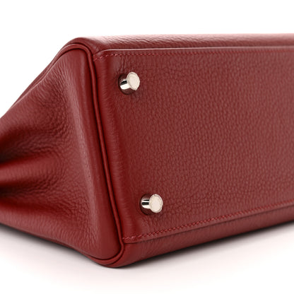 Hermes Togo Kelly Retourne 32 Rouge Garance 9 of 13