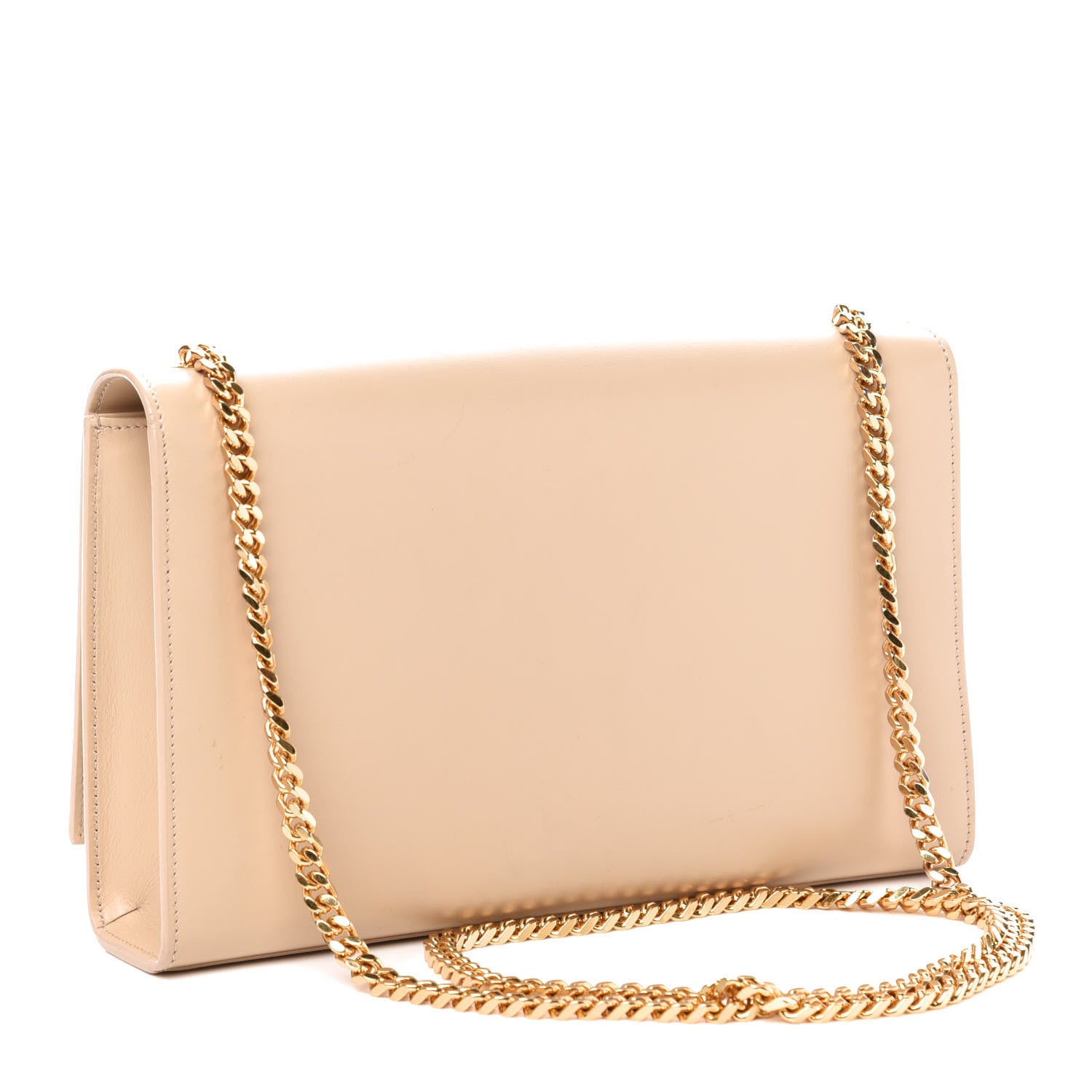 Saint Laurent Smooth Calfskin Medium Classic Monogram Kate Tassel Satchel Nude Powder 3 of 13
