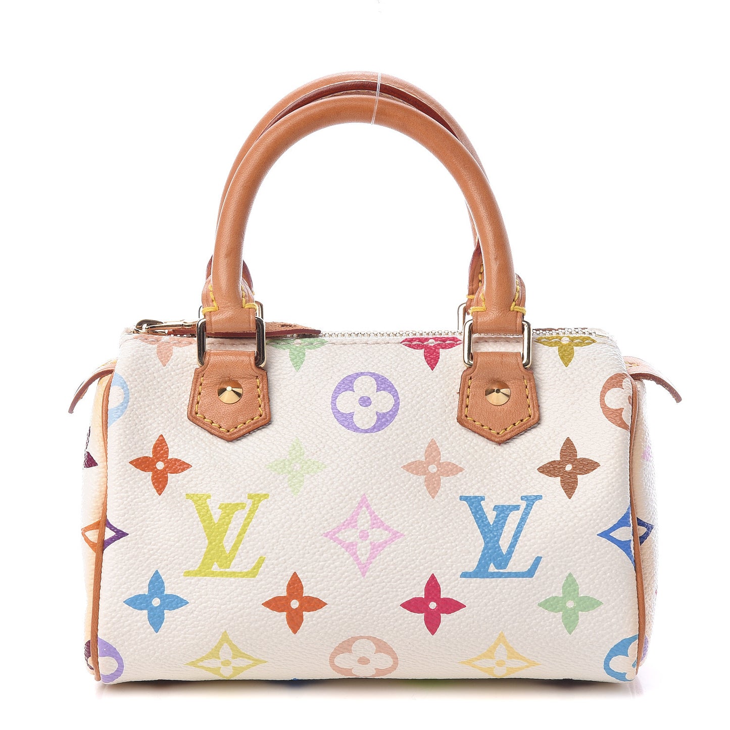 Monogram Multicolor Mini Sac HL Speedy White