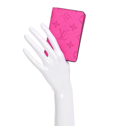 Louis Vuitton Taigarama Pocket Organizer NM Fuchsia 2 of 8