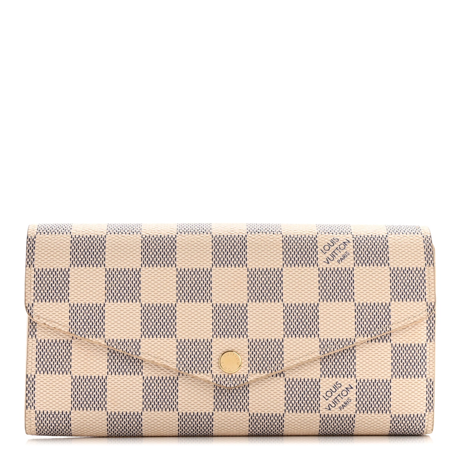 Louis Vuitton Damier Azur Sarah Wallet NM 1 of 9