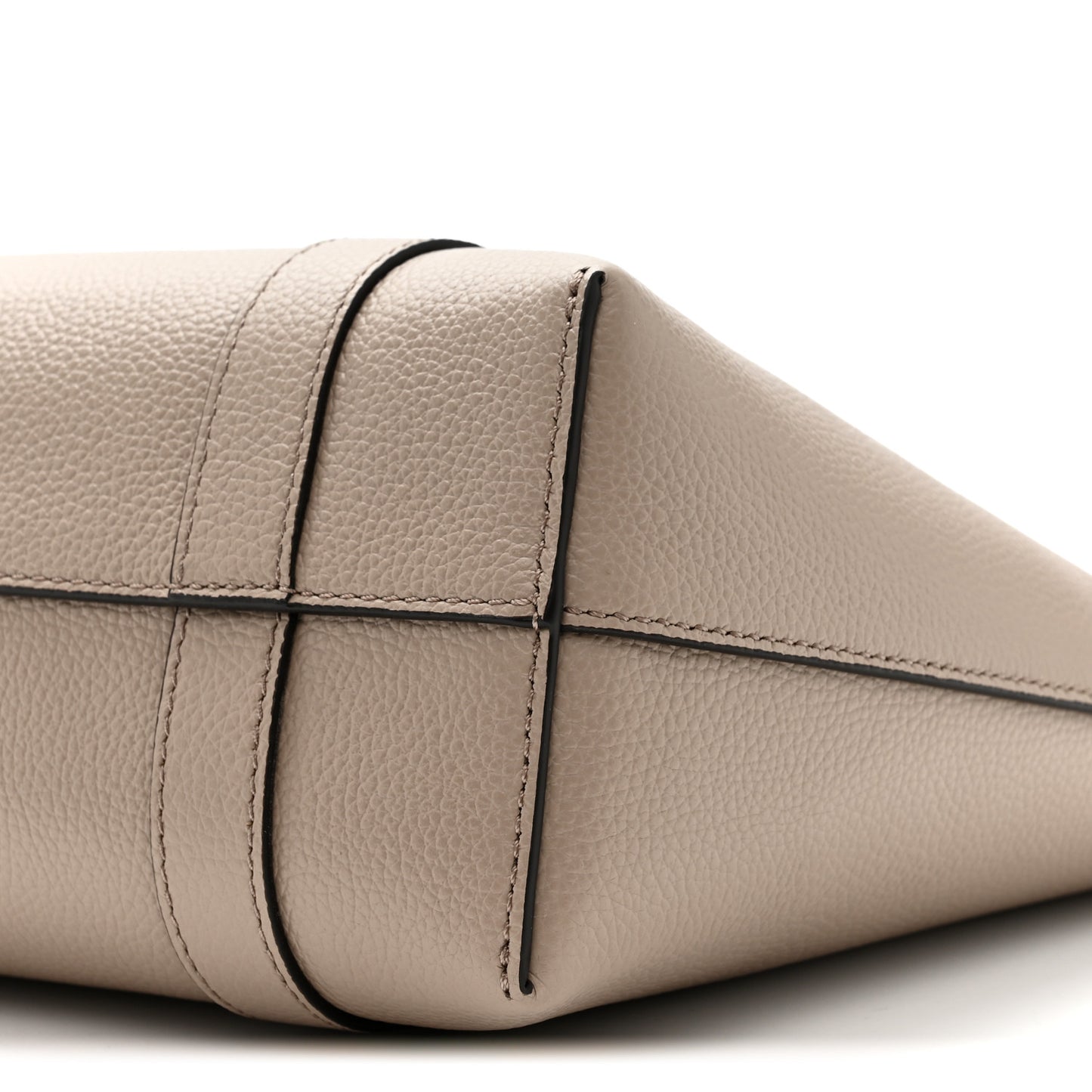 Heavy Grain Mini Bayswater Tote Cashmere Taupe