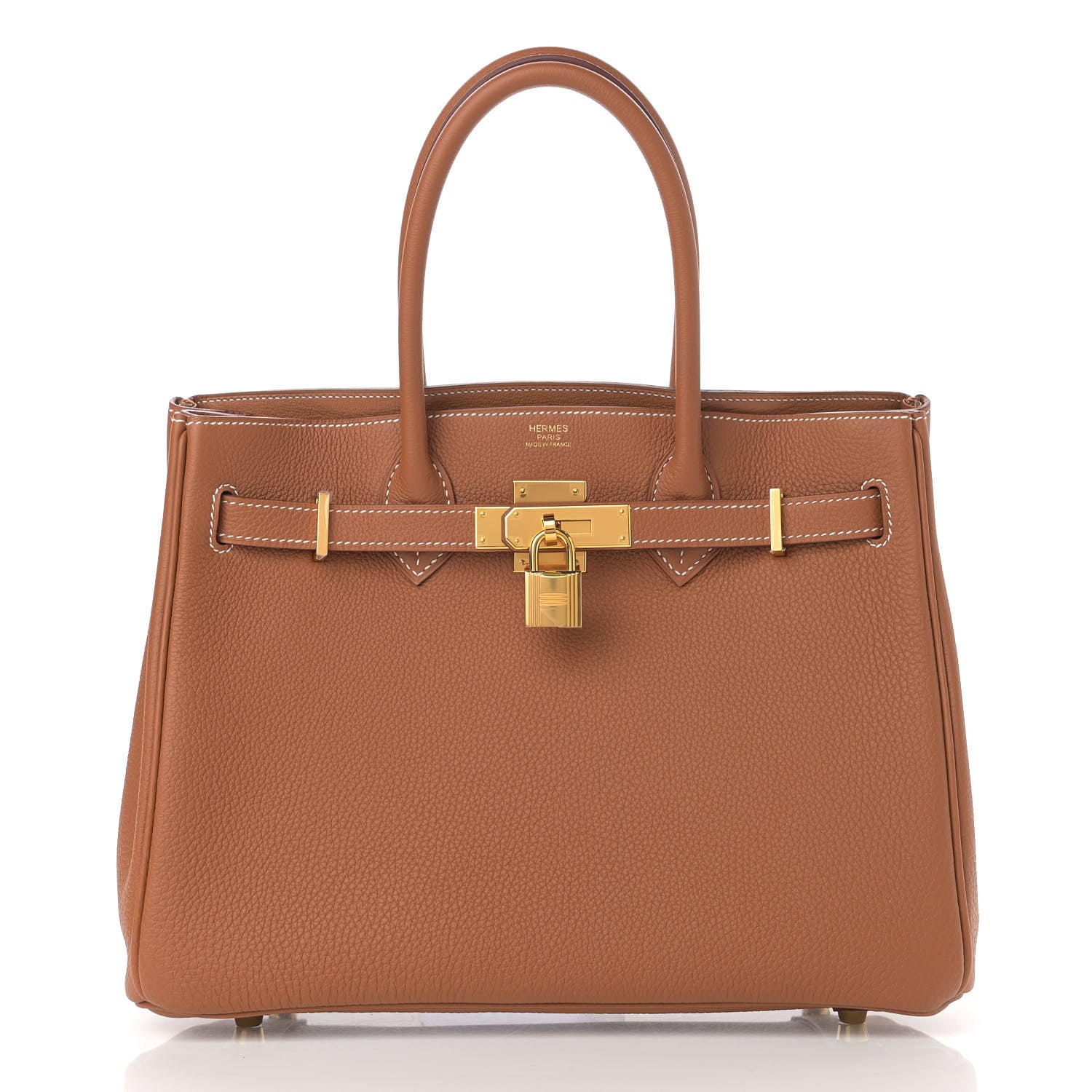 Hermes Togo Swift Canvas 3 in 1 Birkin 30 Gold 3 of 15