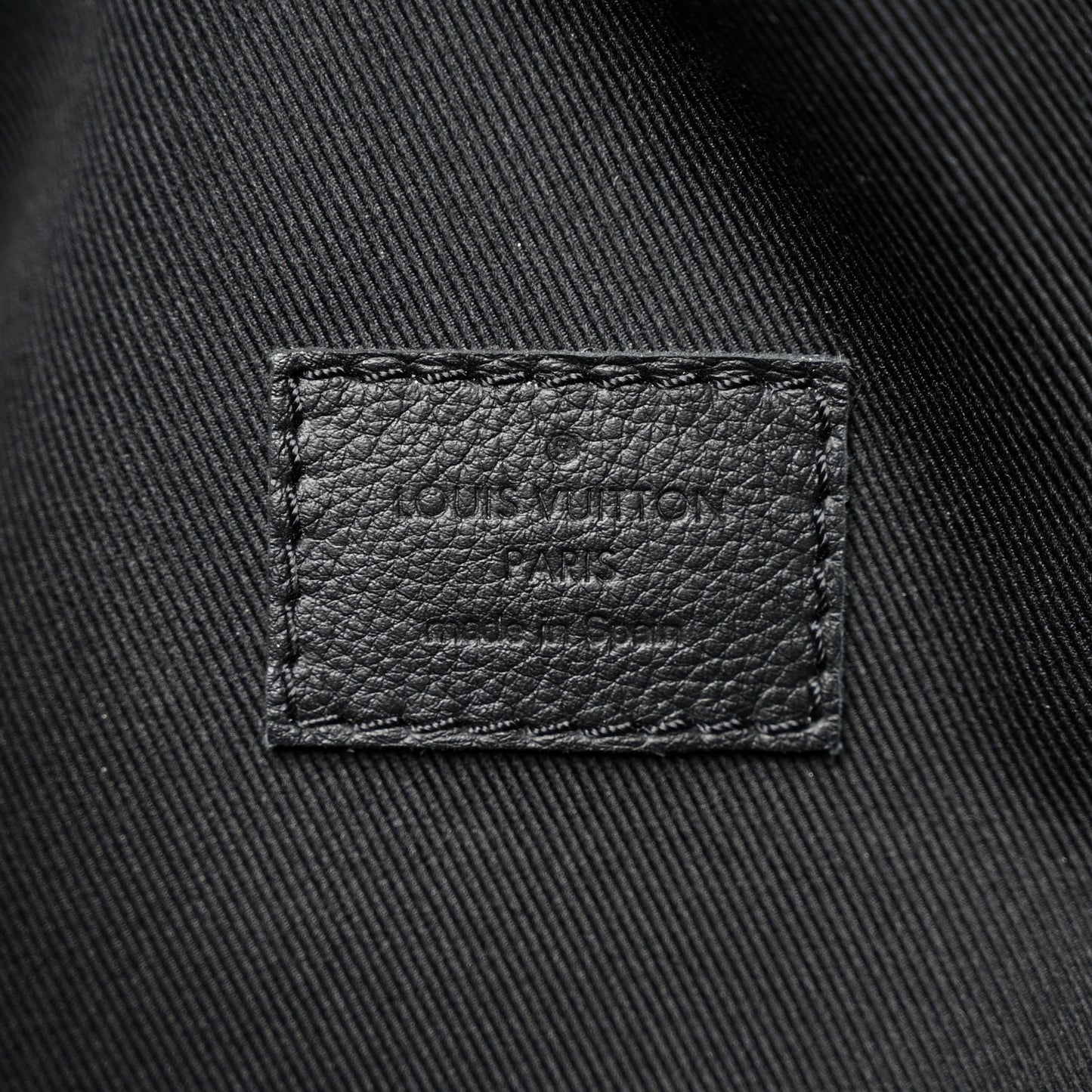 Monogram Shadow Rush Bumbag Black