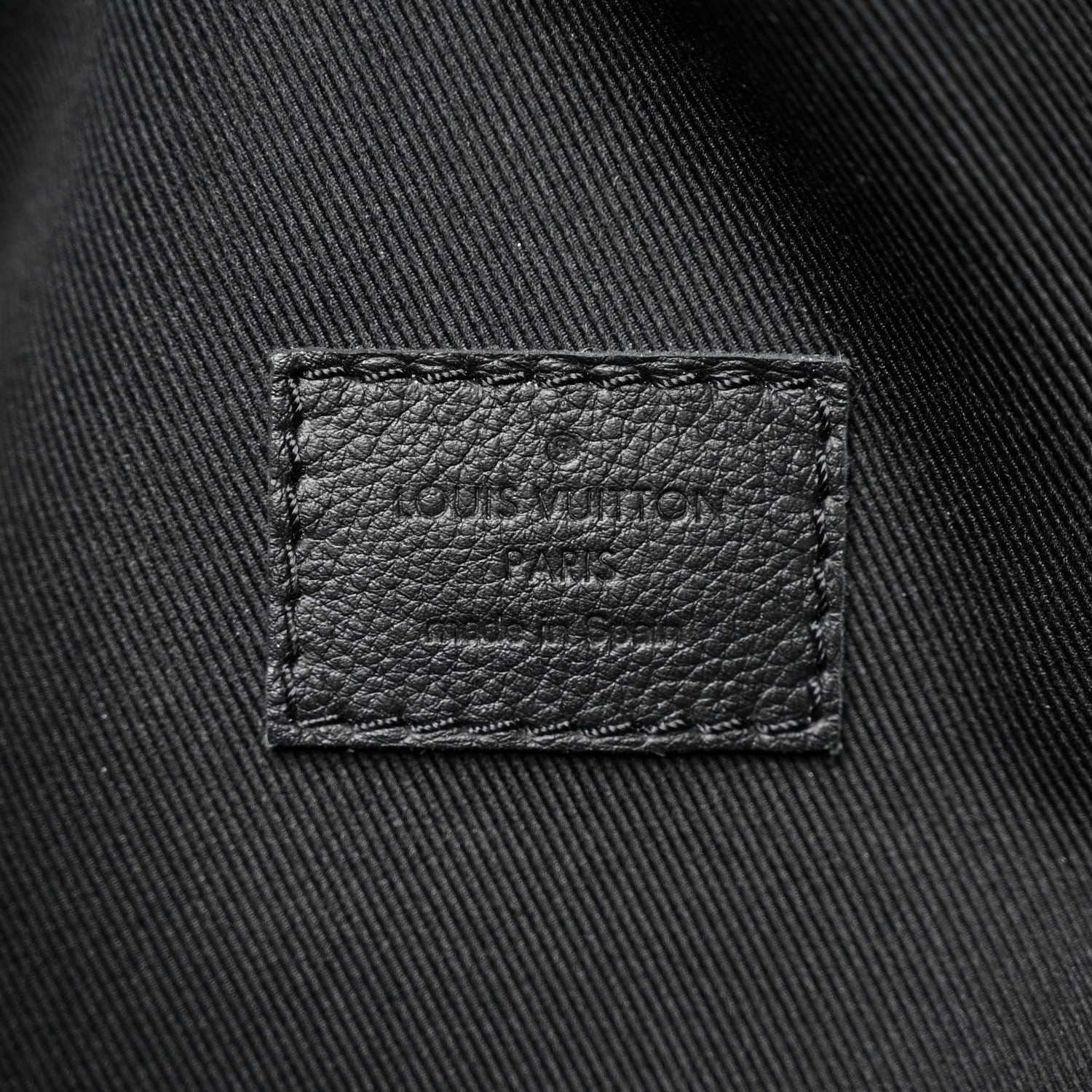 Louis Vuitton Monogram Shadow Rush Bumbag Black 7 of 10