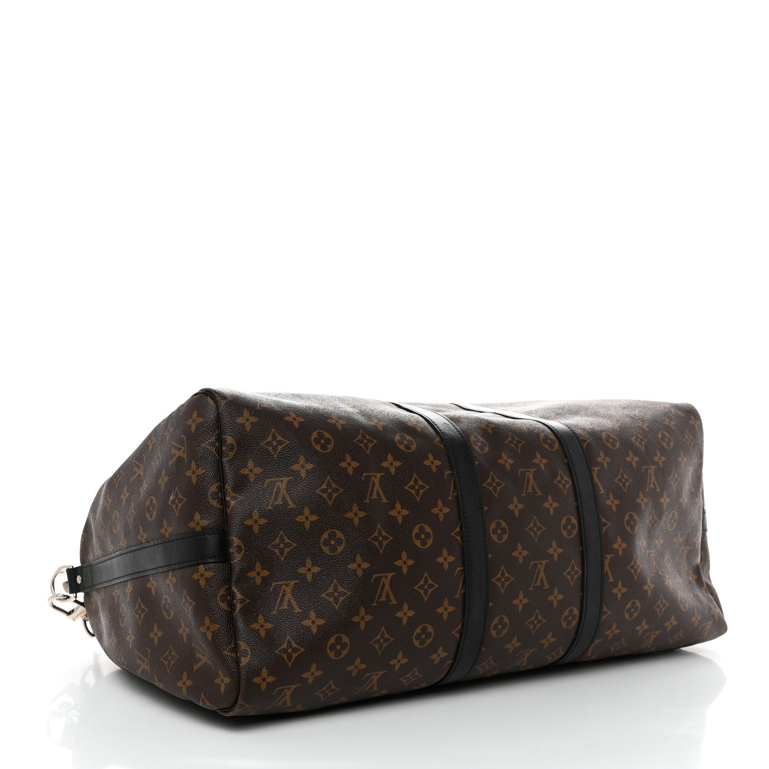 Louis Vuitton Monogram Macassar Keepall Bandouliere 55 4 of 13