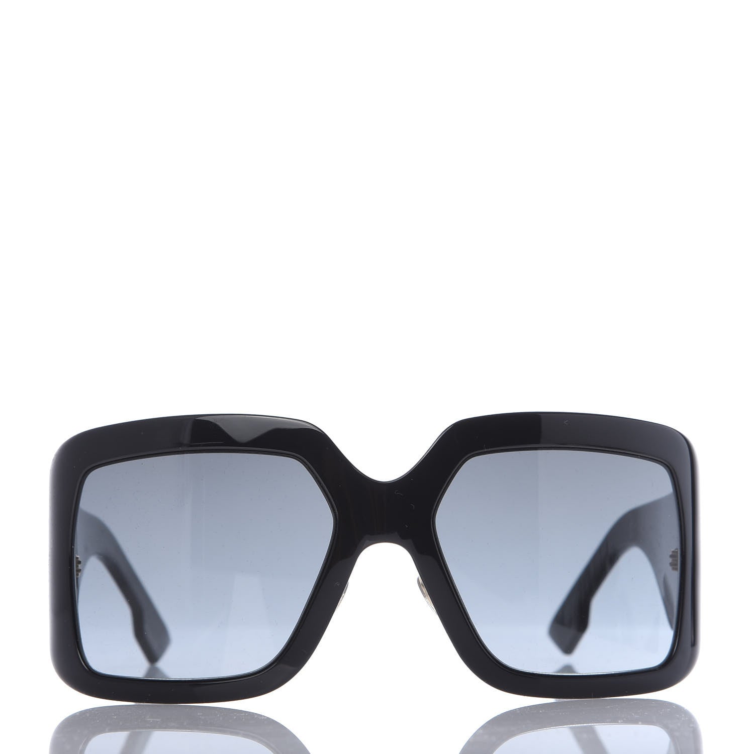 Christian Dior Acetate DiorSo Light 2 Shield Sunglasses Black 2 of 7