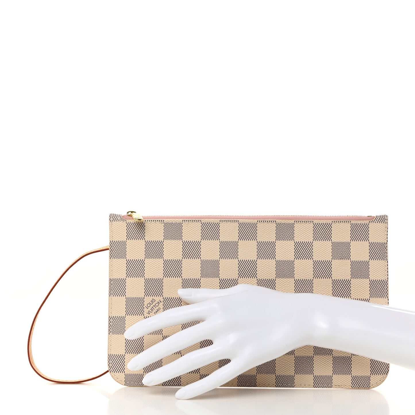 Damier Azur Neverfull MM GM Pochette Rose Ballerine