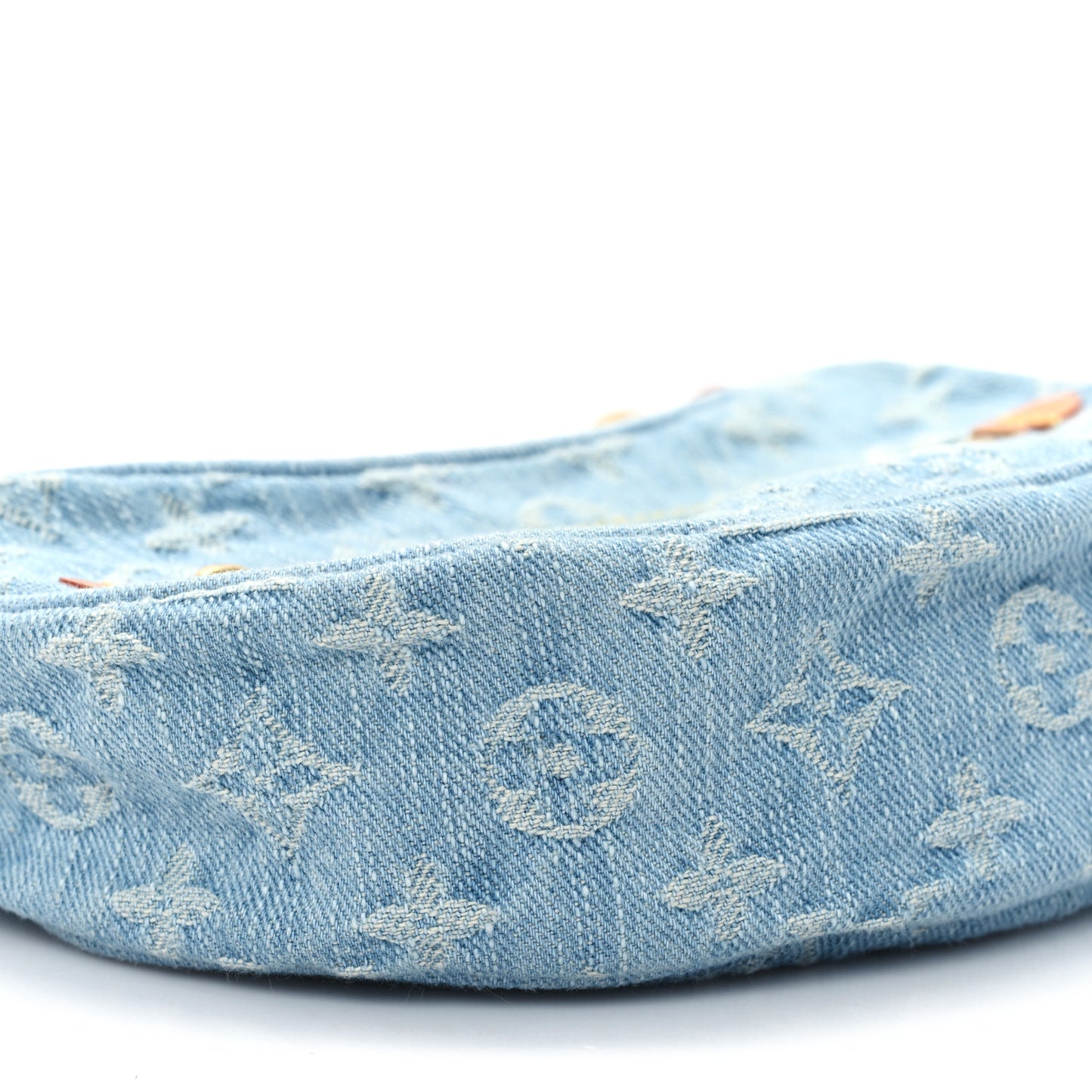 Monogram Denim Loop Sky Denim