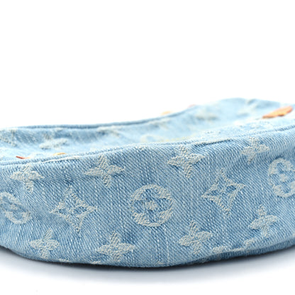 Louis Vuitton Monogram Denim Loop Sky Denim 8 of 11