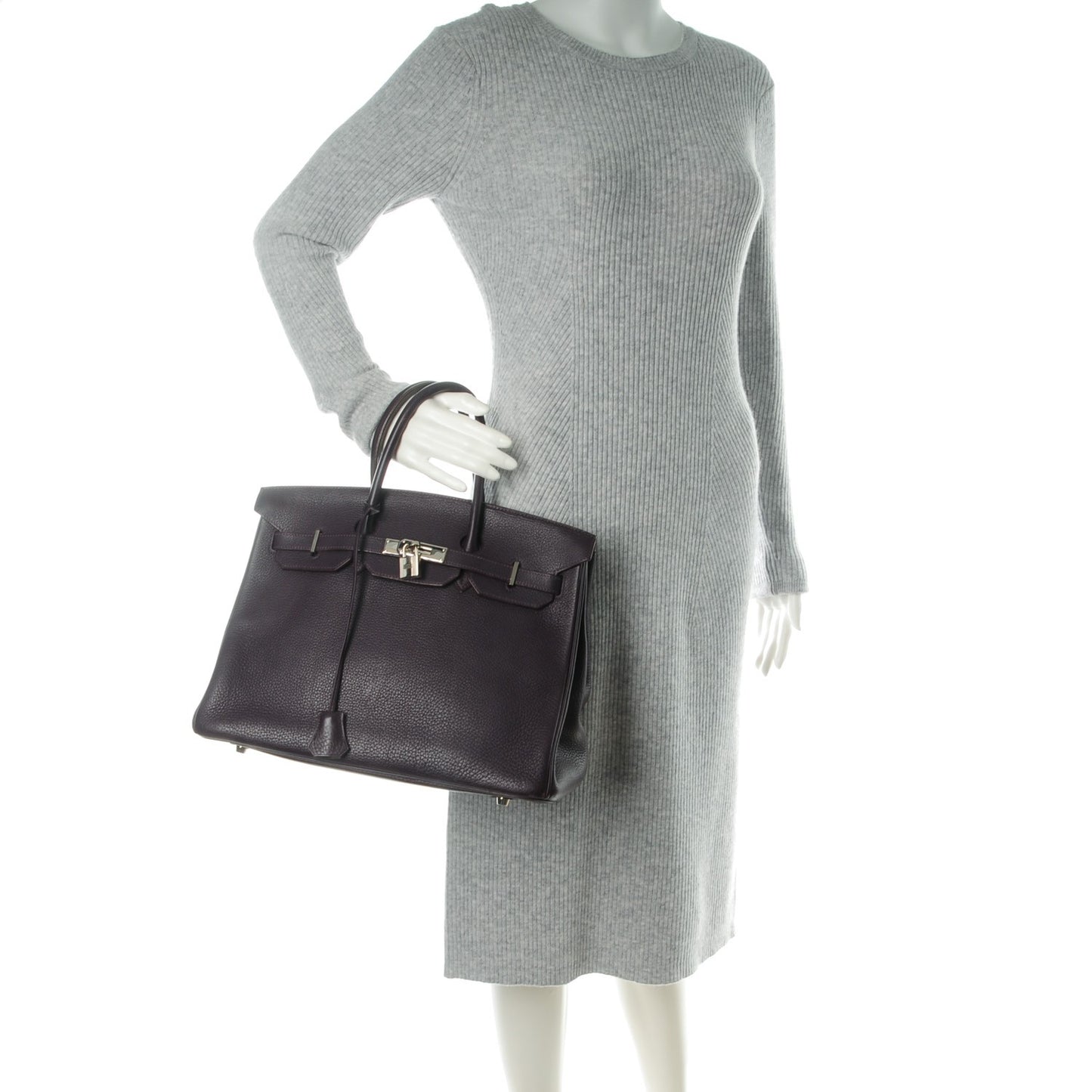 Togo Birkin 35 Raisin