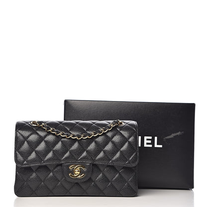 Chanel Caviar Quilted Small Double Flap Black 15 of 15