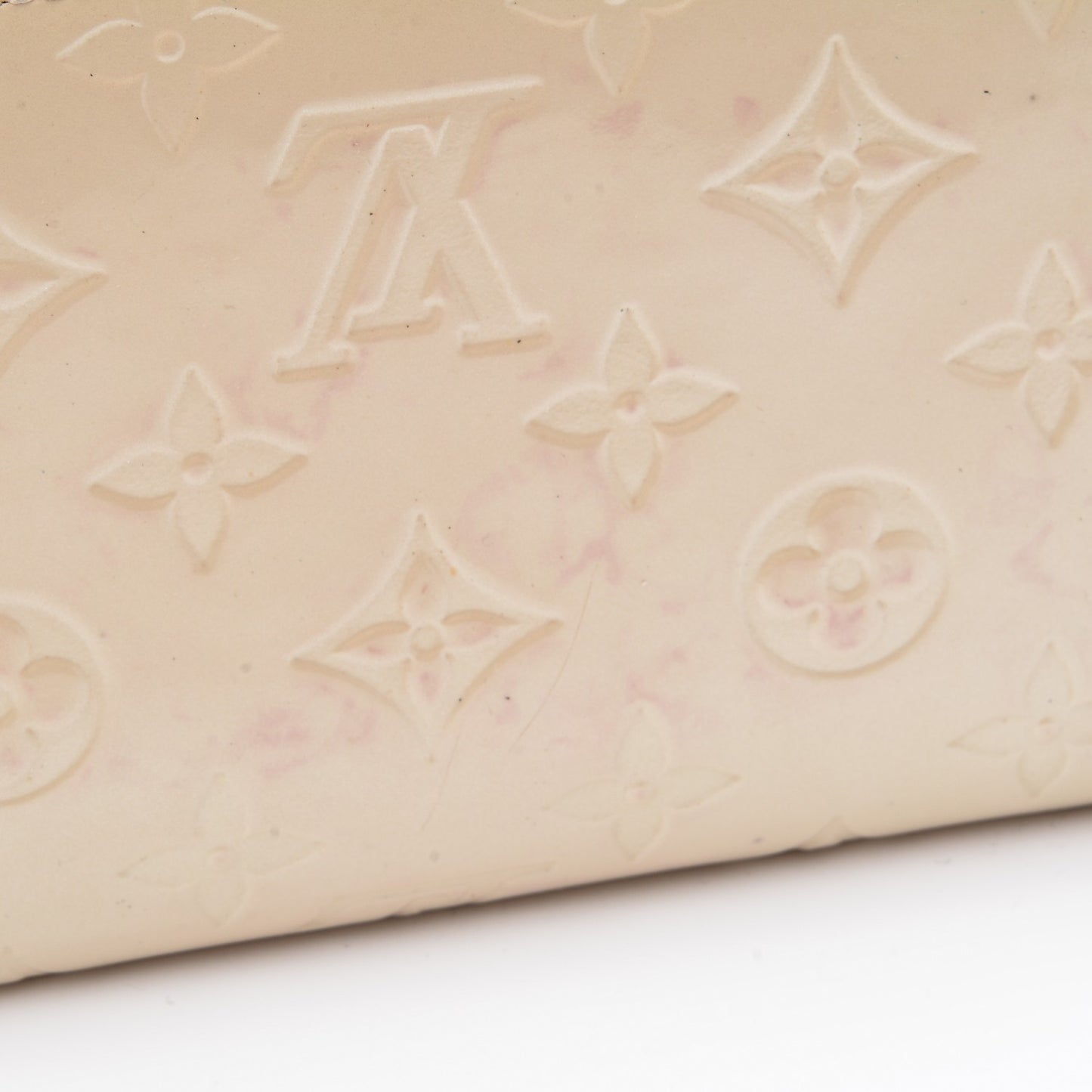 Vernis Zippy Wallet Blanc Corail