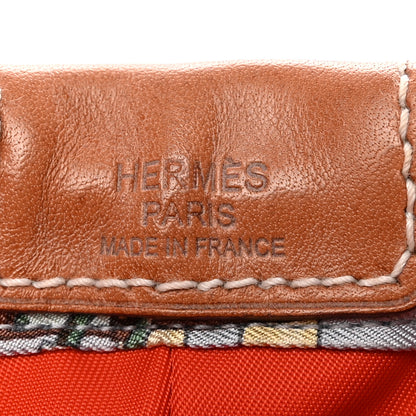 Hermes Silk Barenia Fourbi 20 PM Pouch 6 of 12