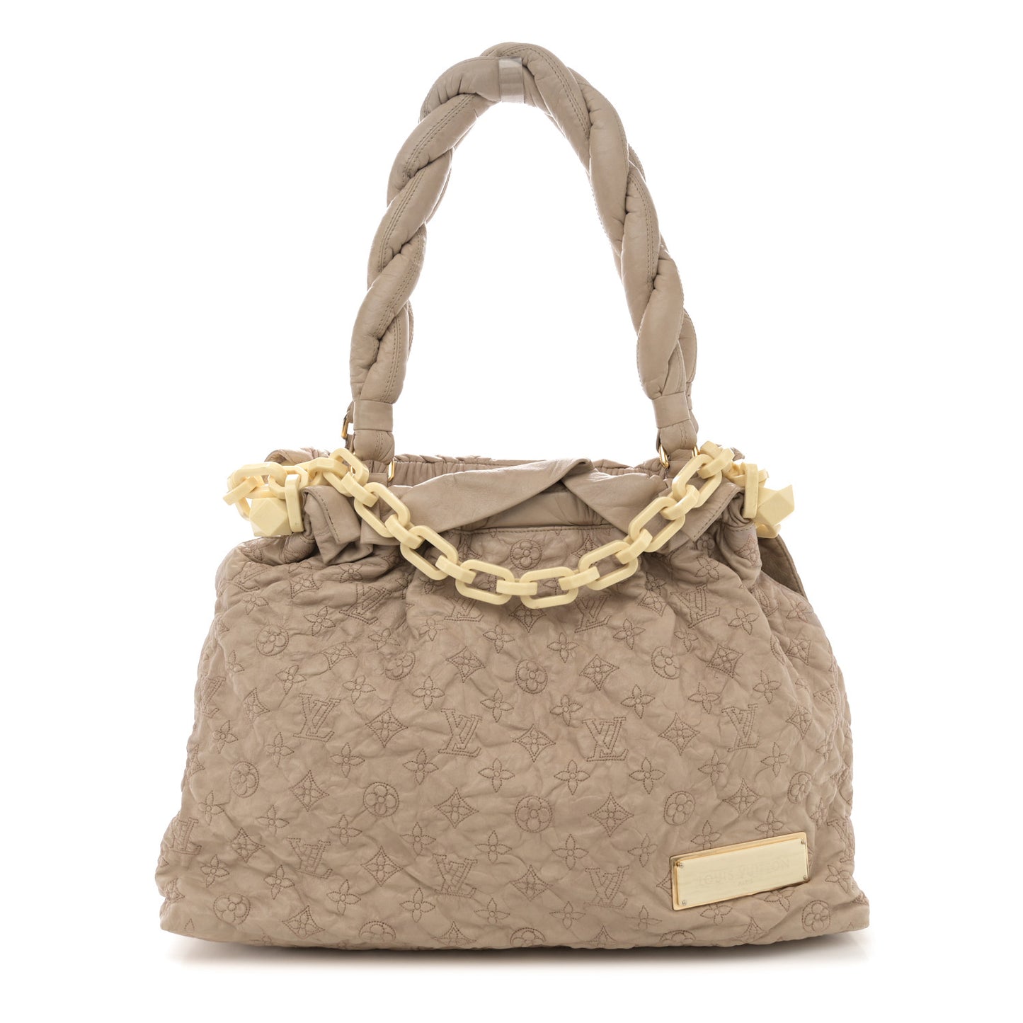 Lambskin Olympe Stratus GM Beige