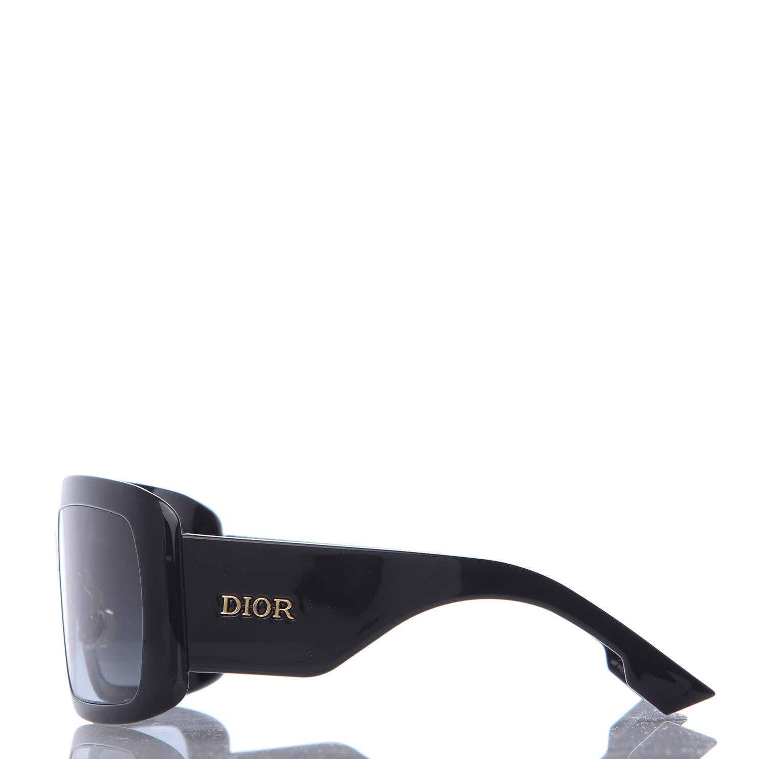 Christian Dior Acetate DiorSo Light 2 Shield Sunglasses Black 3 of 7