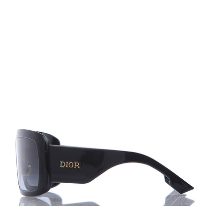 Christian Dior Acetate DiorSo Light 2 Shield Sunglasses Black 3 of 7