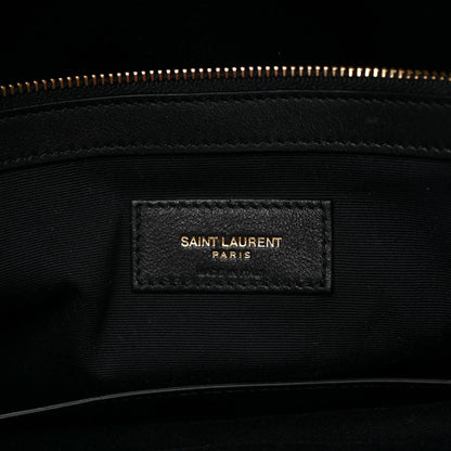 Saint Laurent Calfskin Medium Manhattan Shopper Tote Black 6 of 9