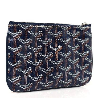 Goyard Goyardine Mini Senat Pochette Navy 3 of 8