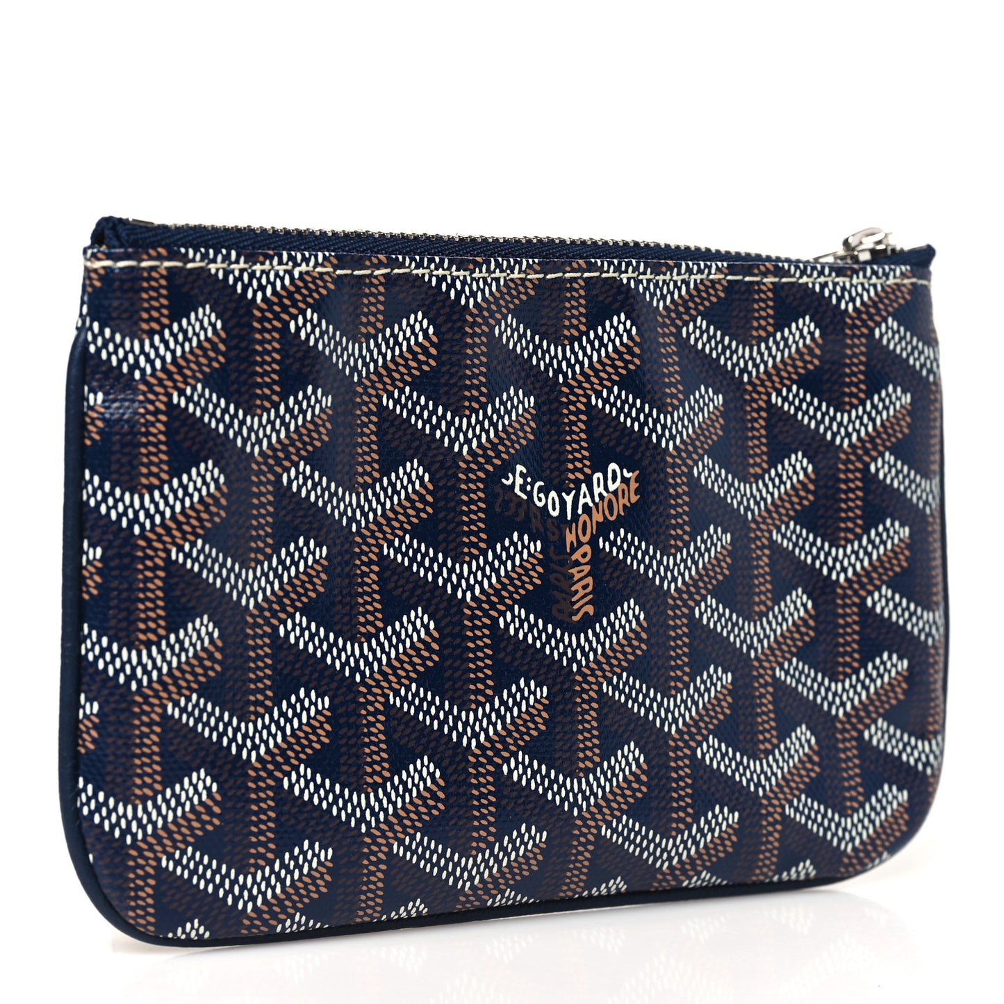 Goyardine Mini Senat Pochette Navy