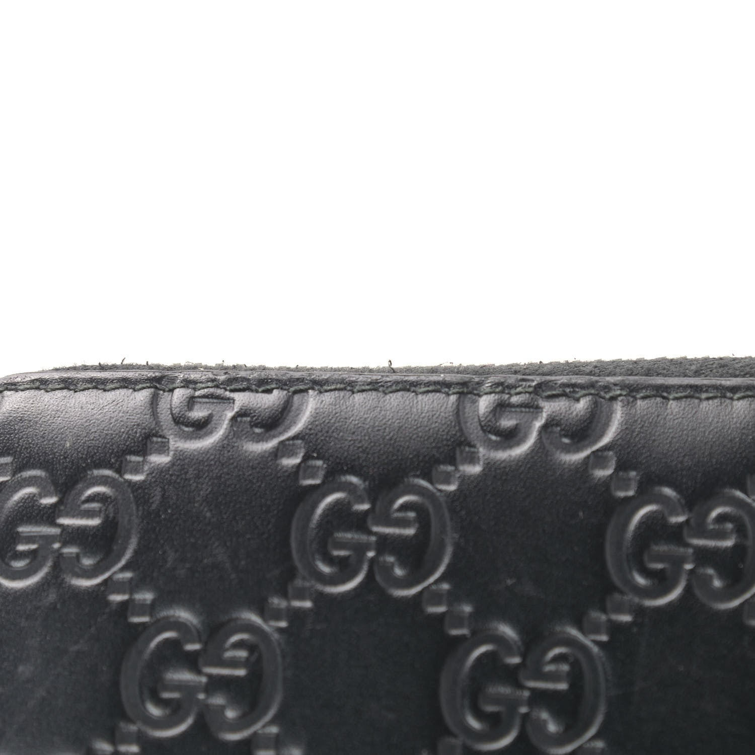 Gucci Guccissimma Signature Dorian Zip Around Wallet Black 8 of 10