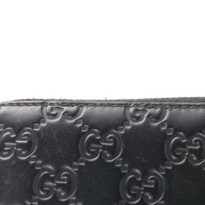 Gucci Guccissimma Signature Dorian Zip Around Wallet Black 8 of 10