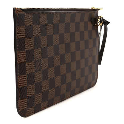 Louis Vuitton Damier Ebene Neverfull MM GM Pochette 3 of 8
