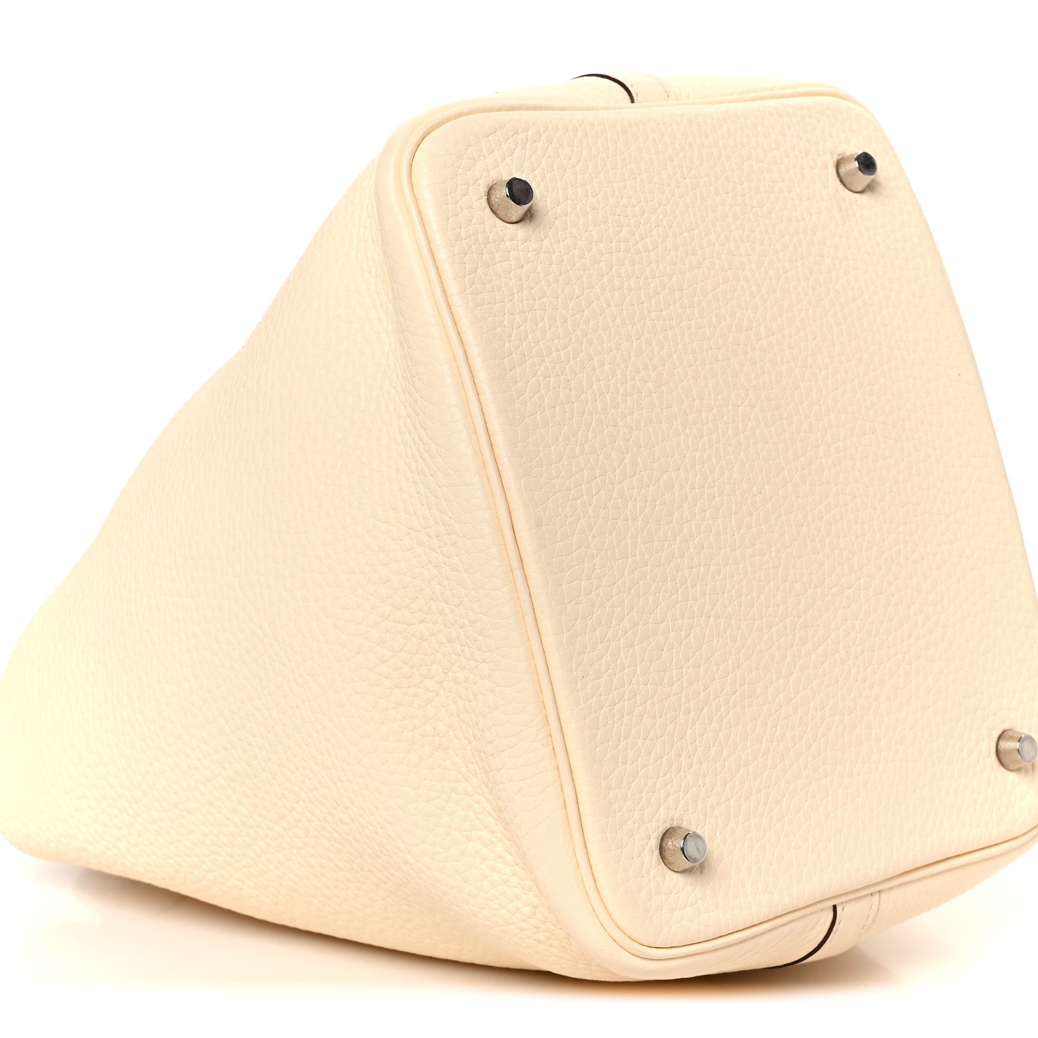 Hermes Taurillon Clemence Picotin Lock 22 MM Nata 9 of 10