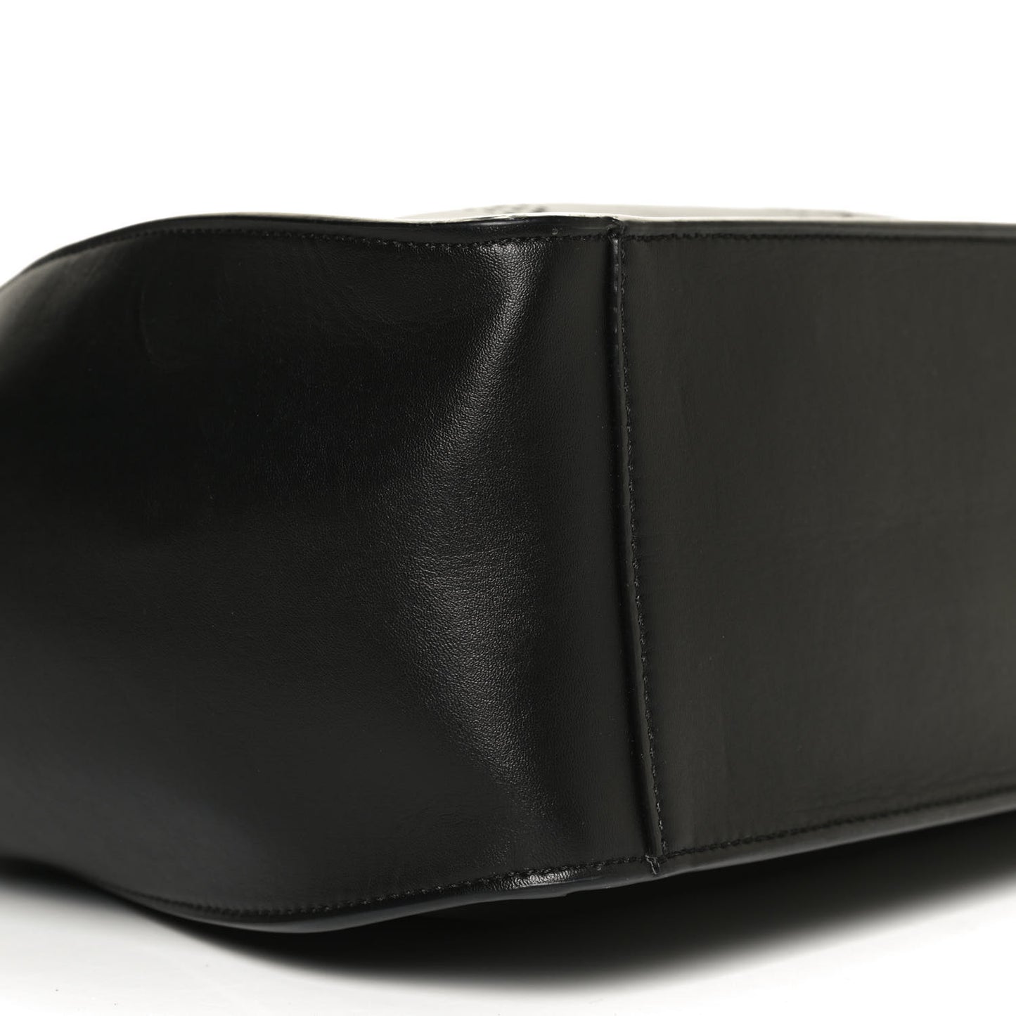 Eco Alter Nappa East West Perforated Tote Black