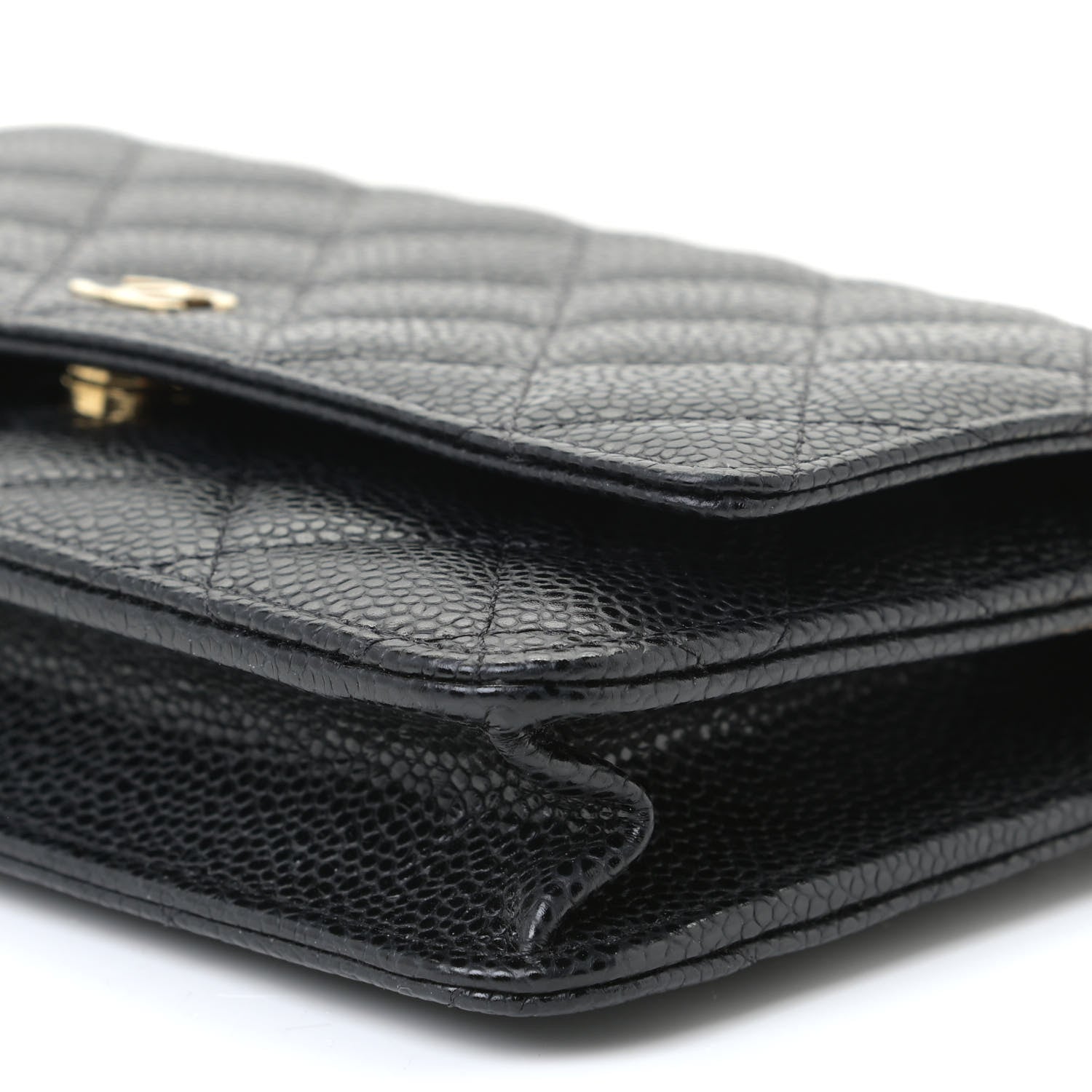 Chanel Caviar Quilted Wallet On Chain WOC Black 6 of 11