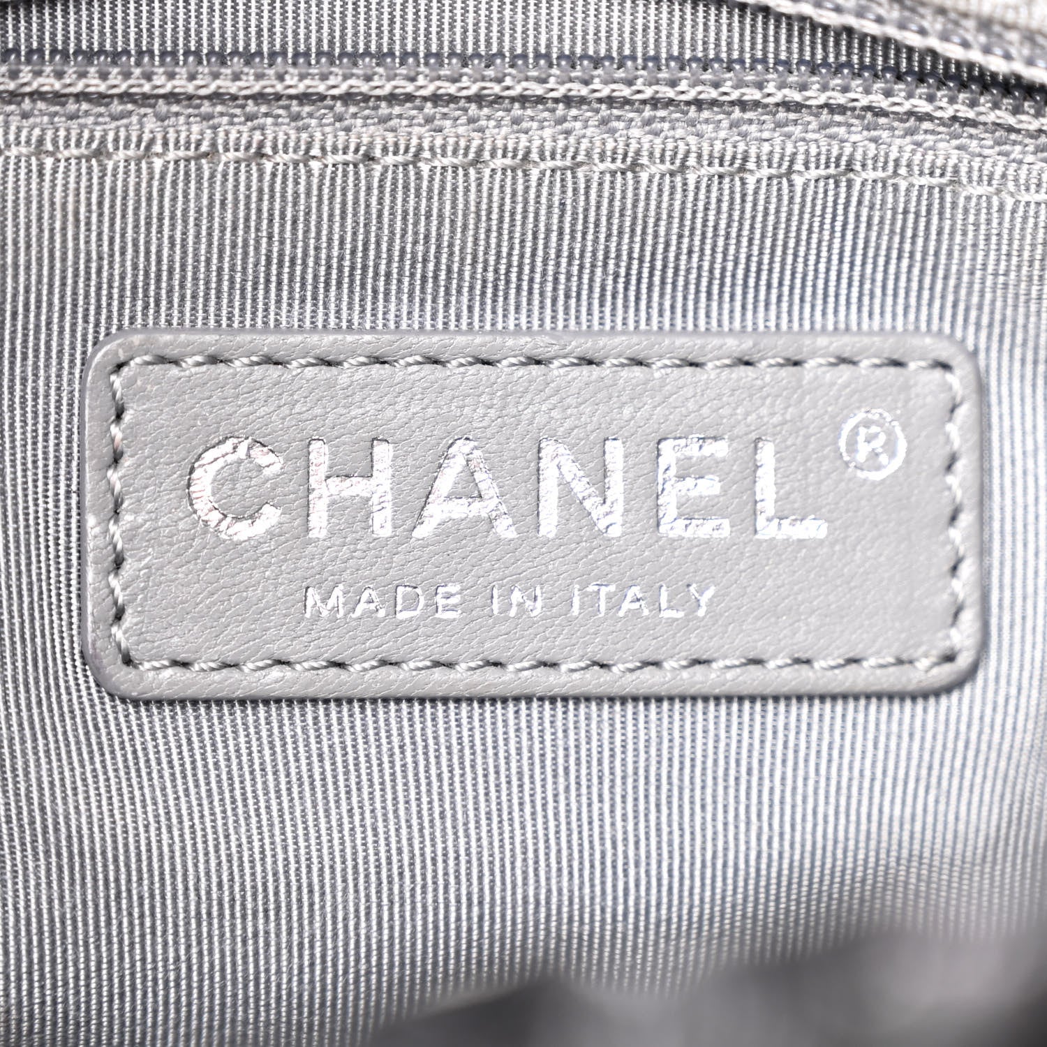 Chanel Caviar Quilted Medium Elastic Flap Black 6 of 10
