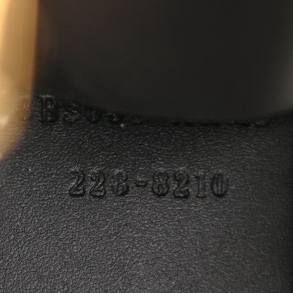 Fendi Raffia Plexiglass Crochet Mini Sunshine Shopper Tote Black 7 of 8