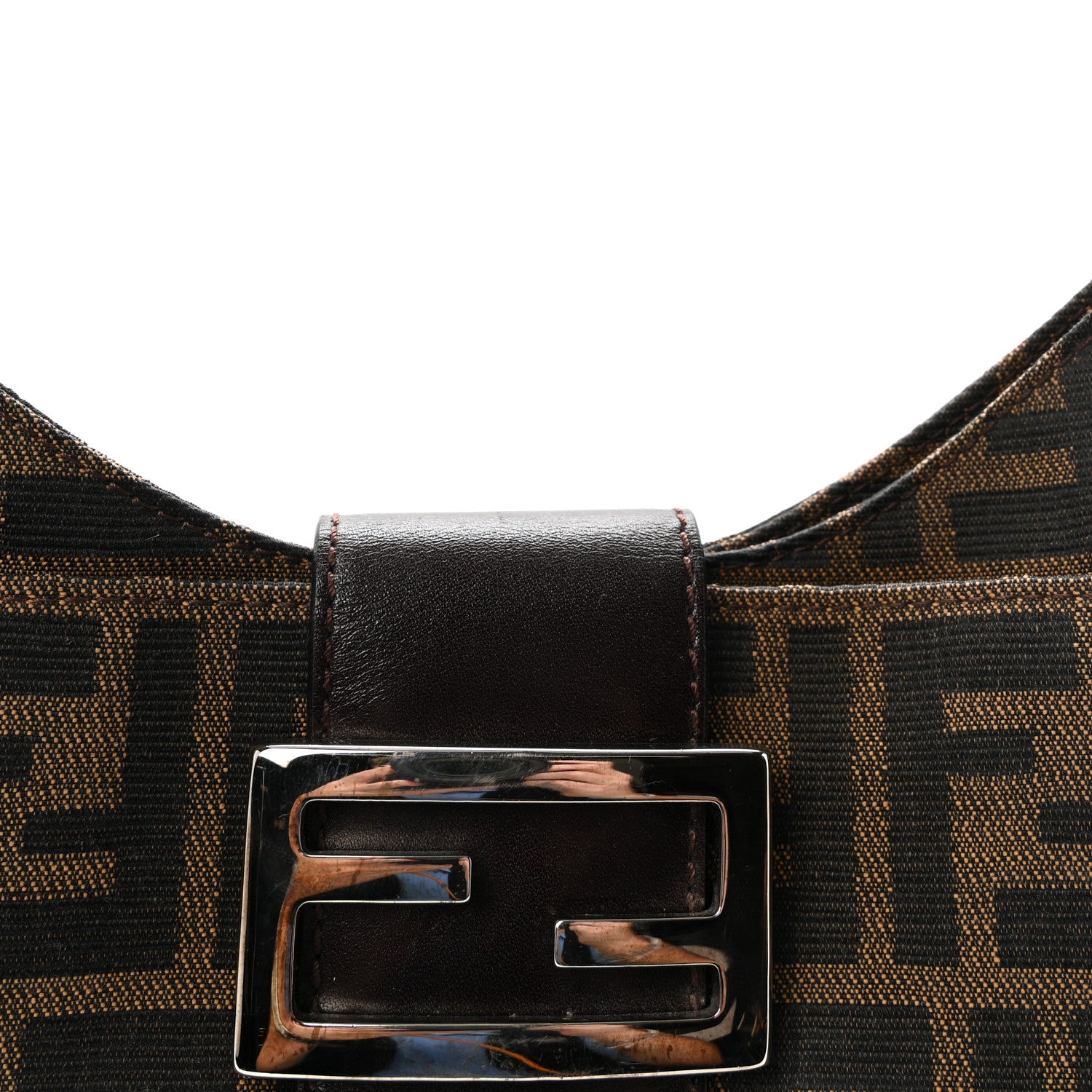 Fendi Zucca Hobo Tobacco 7 of 9
