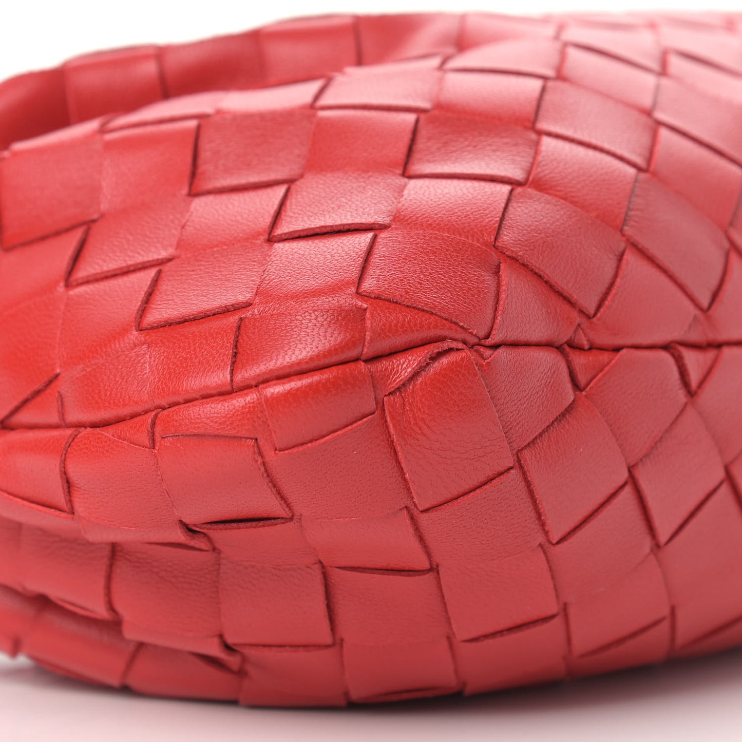 Nappa Intrecciato Mini Jodie Red