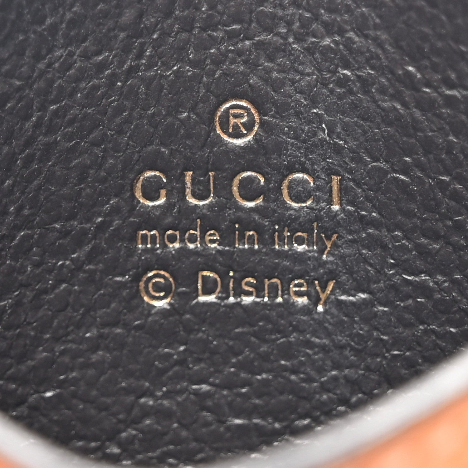 Gucci X DISNEY Mini Vintage GG Supreme Monogram Mickey Mouse Card Holder Beige Vintage Sun Oil 6 of 10