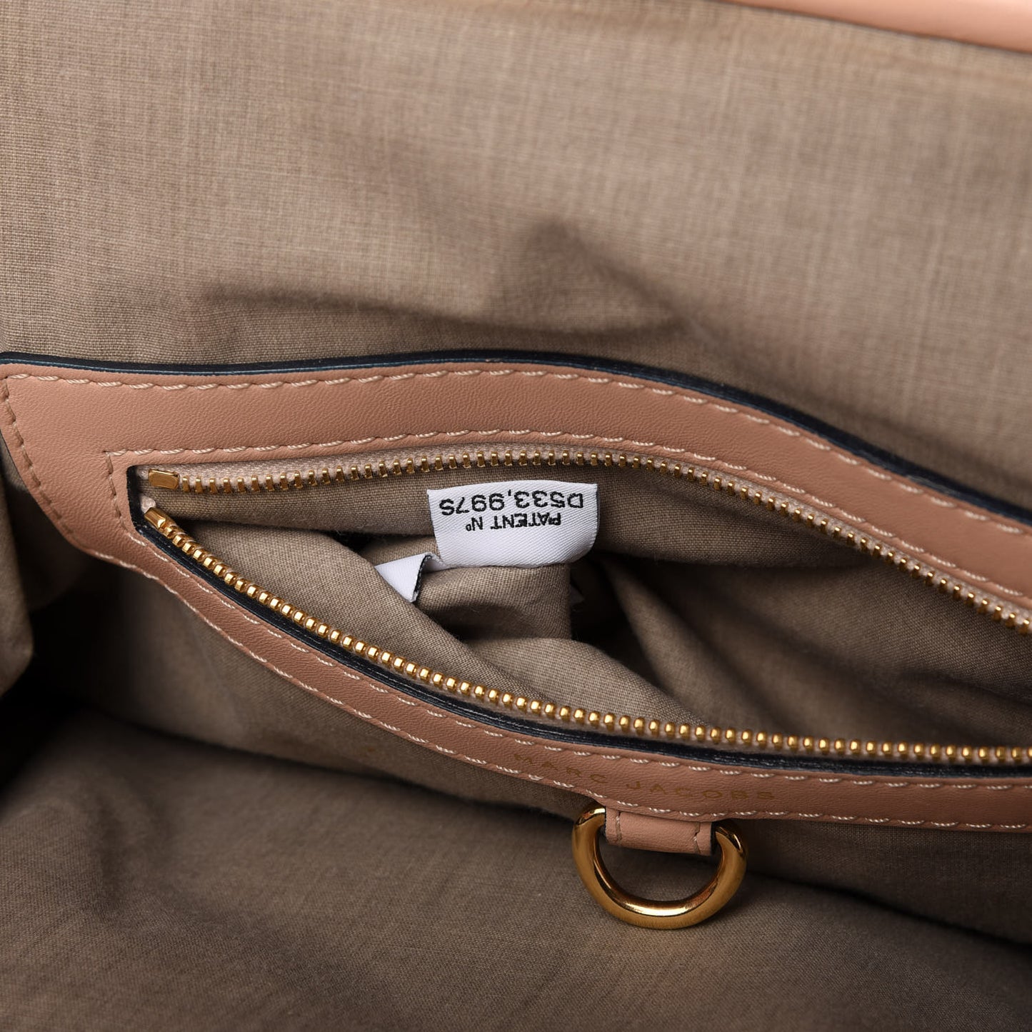 Calfskin Quilted Stam Blush