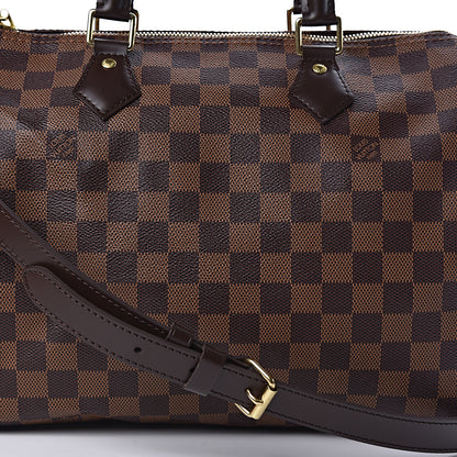 Louis Vuitton Damier Ebene Speedy Bandouliere 30 8 of 11