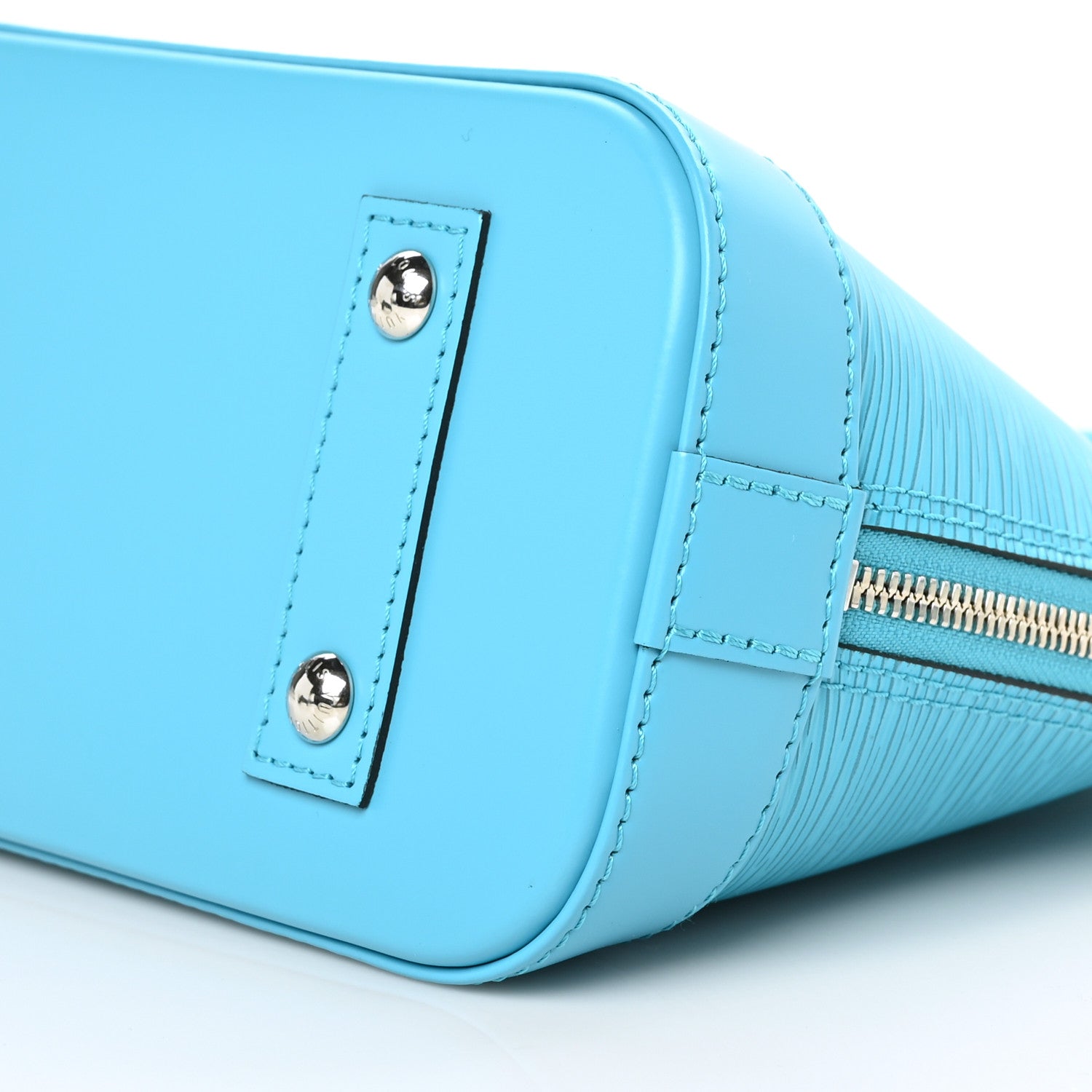 Louis Vuitton Epi Jacquard Alma BB Turquoise 8 of 8
