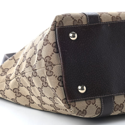 Gucci Monogram Medium Abbey Tote Dark Brown 8 of 10