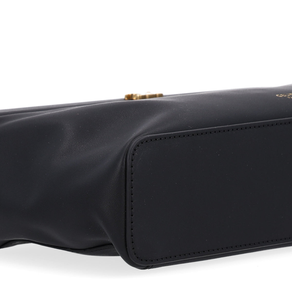 Supple Calfskin Rectangle Bag Black