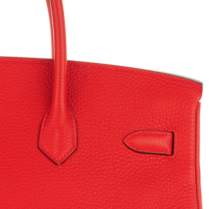 Hermes Togo Birkin 35 Geranium 5 of 29