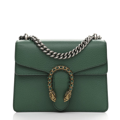 Gucci Calfskin Mini Dionysus Shoulder Bag Emerald 1 of 12