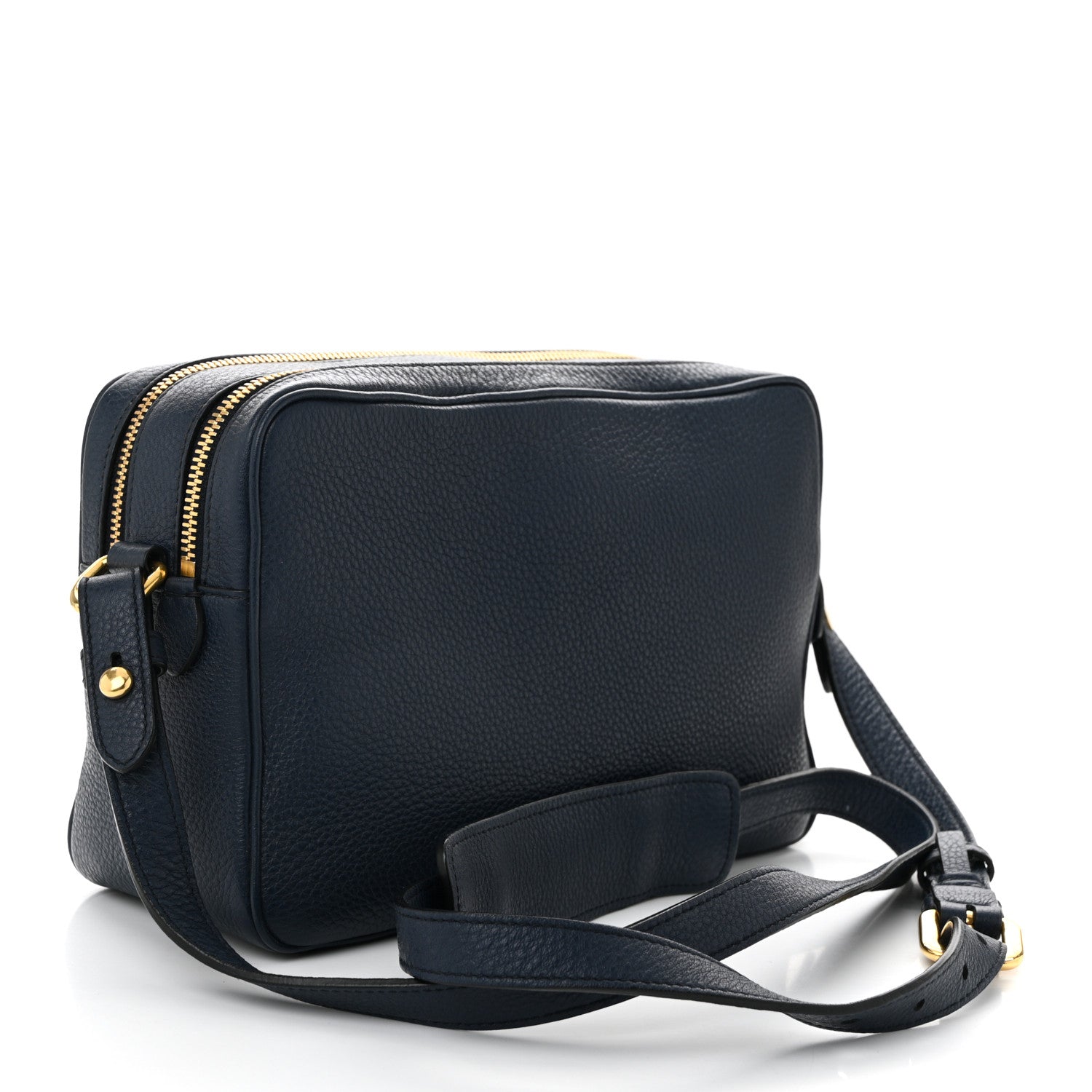 Prada Vitello Phenix Camera Bag Baltico 3 of 11