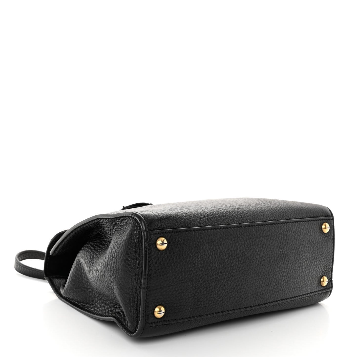 Calfskin Dioraddict Top Handle Black
